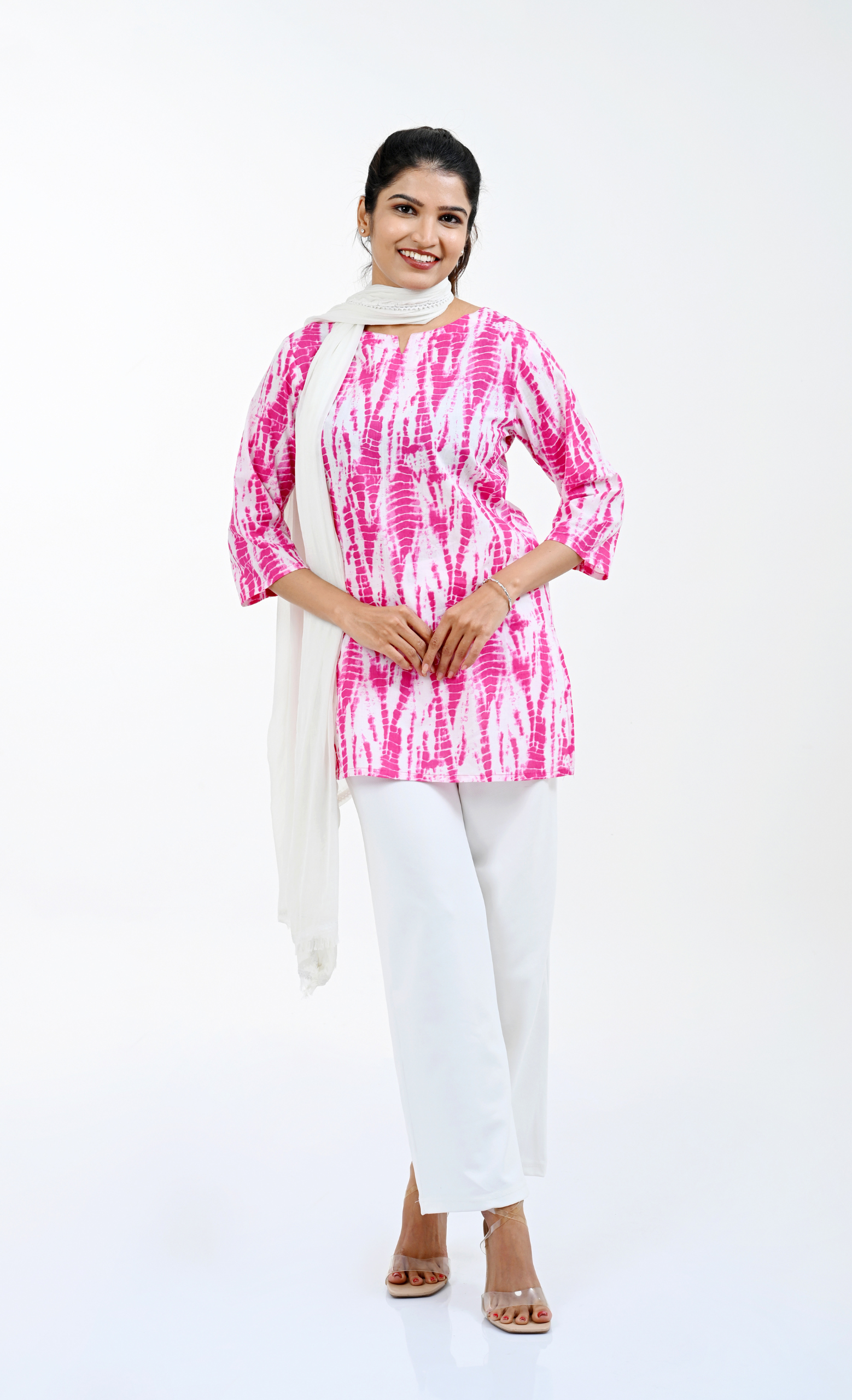 Hibiscus Cotton Printed Pyjama Set