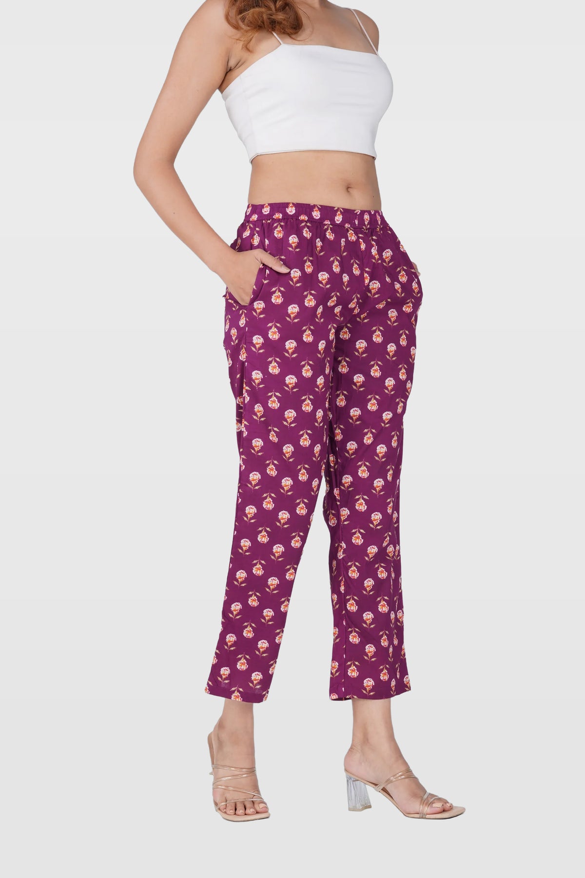 Mulberry Cotton Printed Bottom