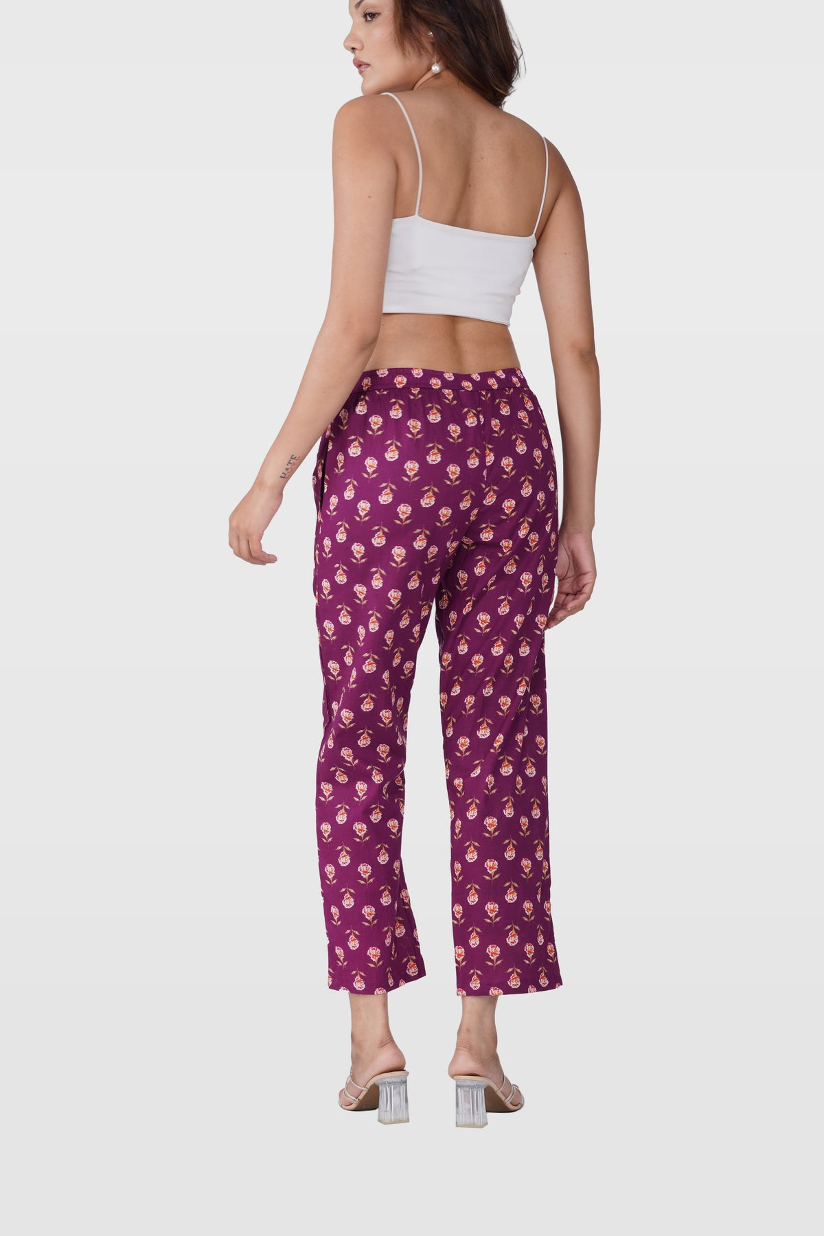 Mulberry Cotton Printed Bottom