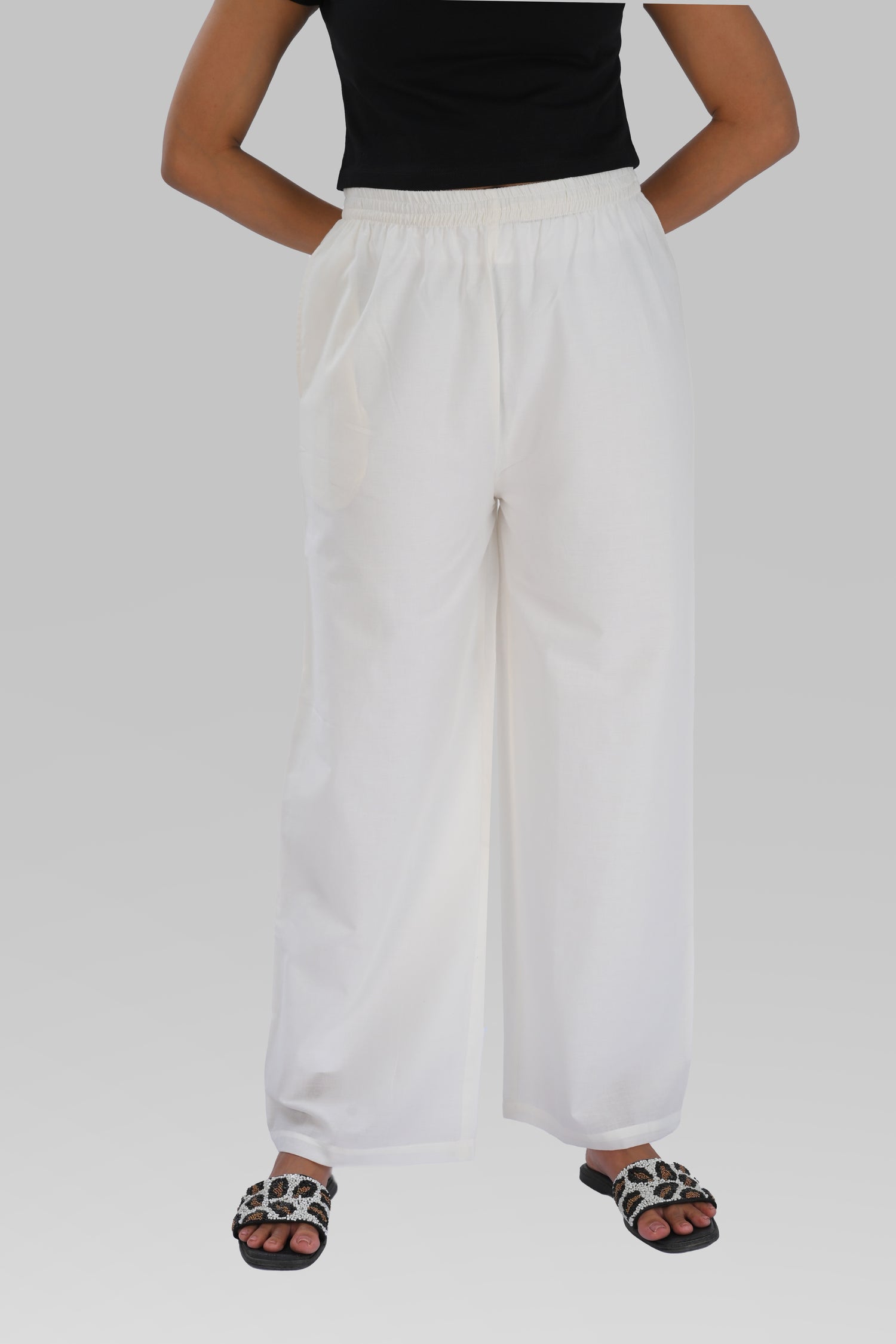 Black Cotton Printed Kurta Set