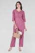 Grape Kiss Cotton Printed Pyjama Set