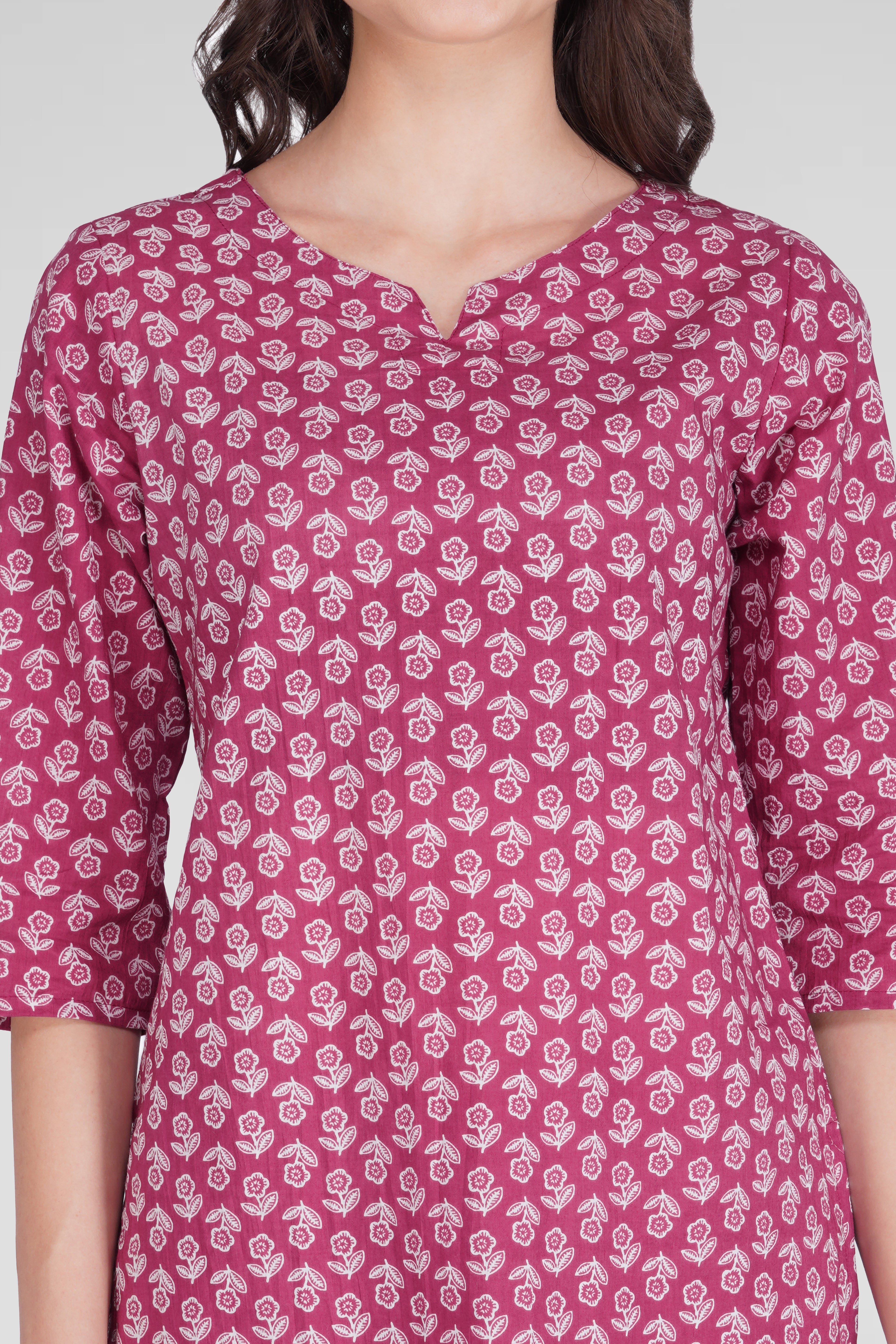 Grape Kiss Cotton Printed Pyjama Set