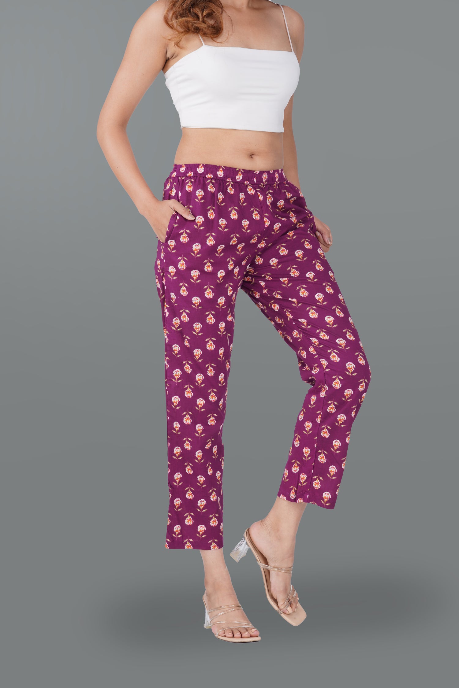 Mulberry Cotton Printed Bottom