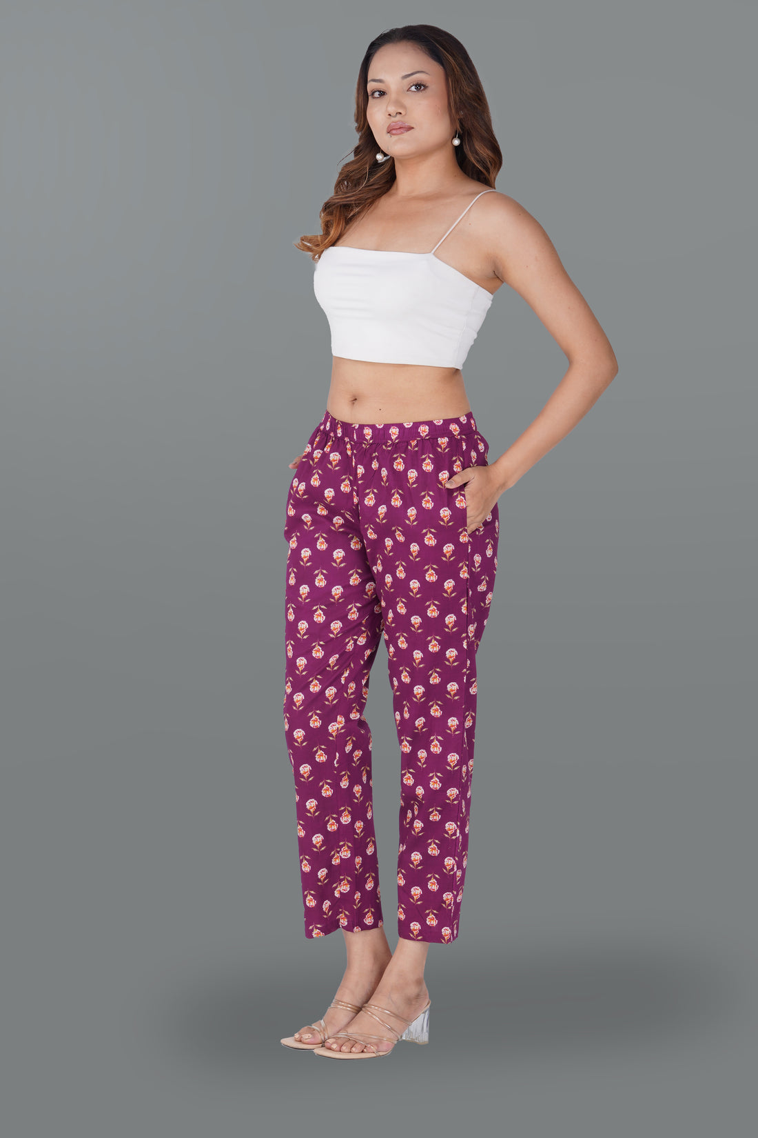 Mulberry Cotton Printed Bottom