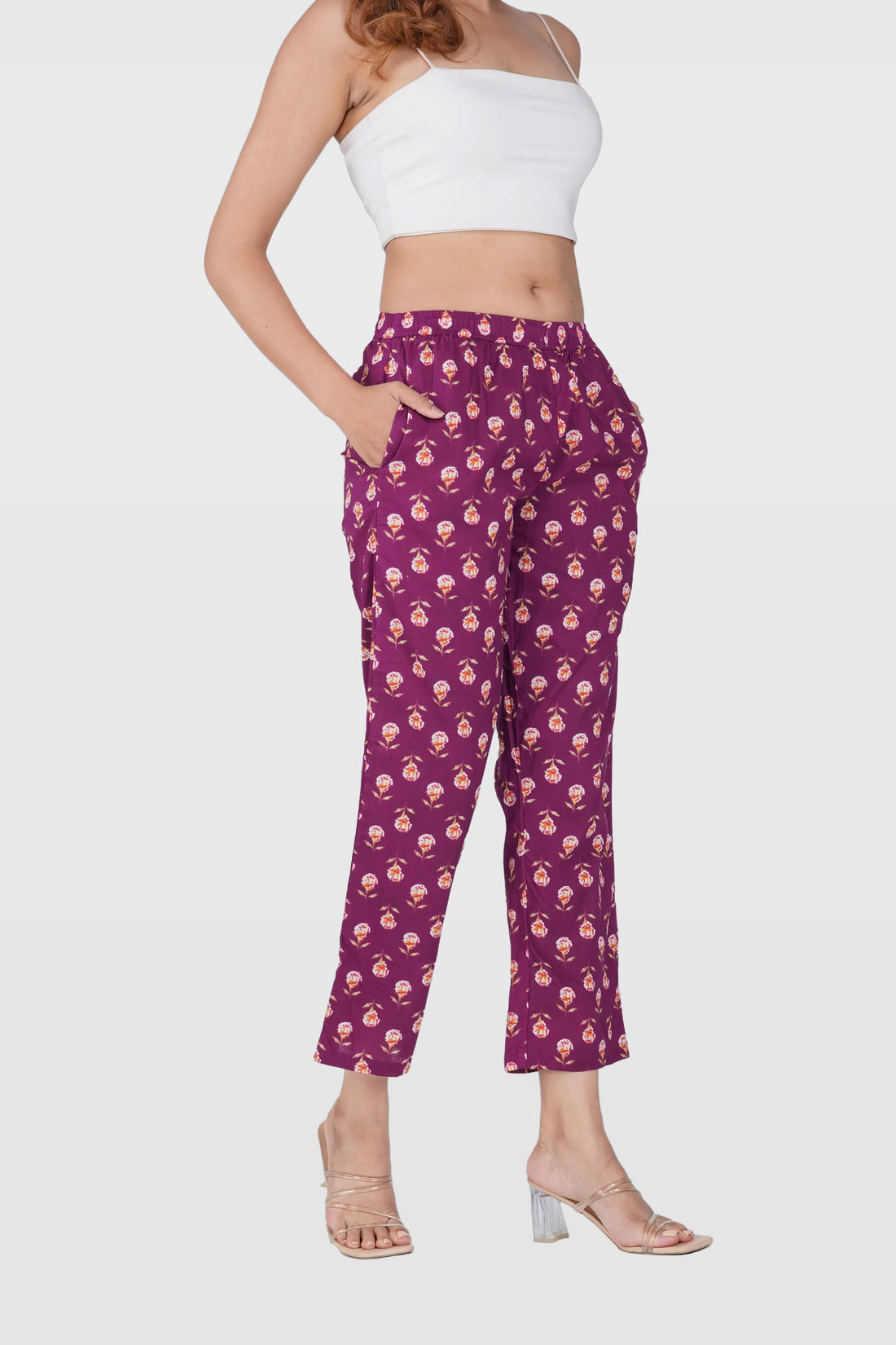 Mulberry Cotton Printed Bottom