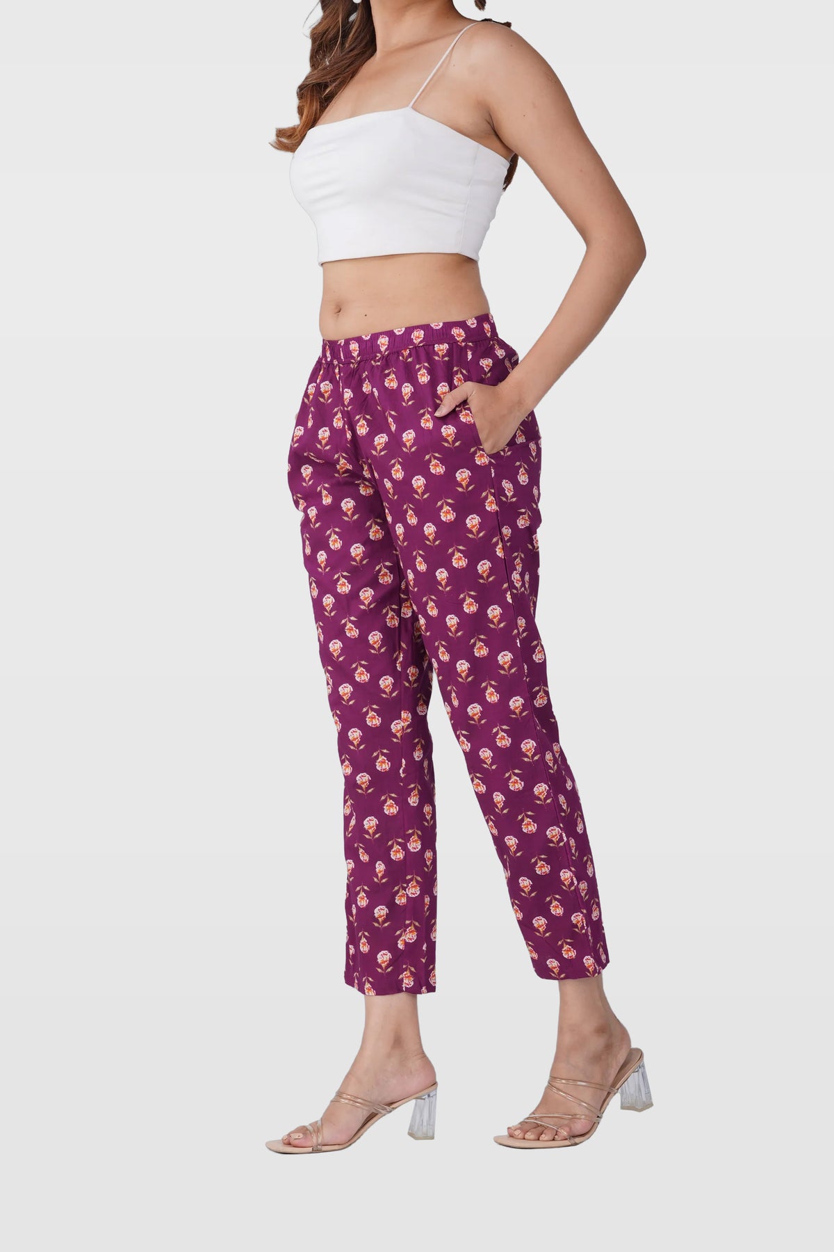 Mulberry Cotton Printed Bottom