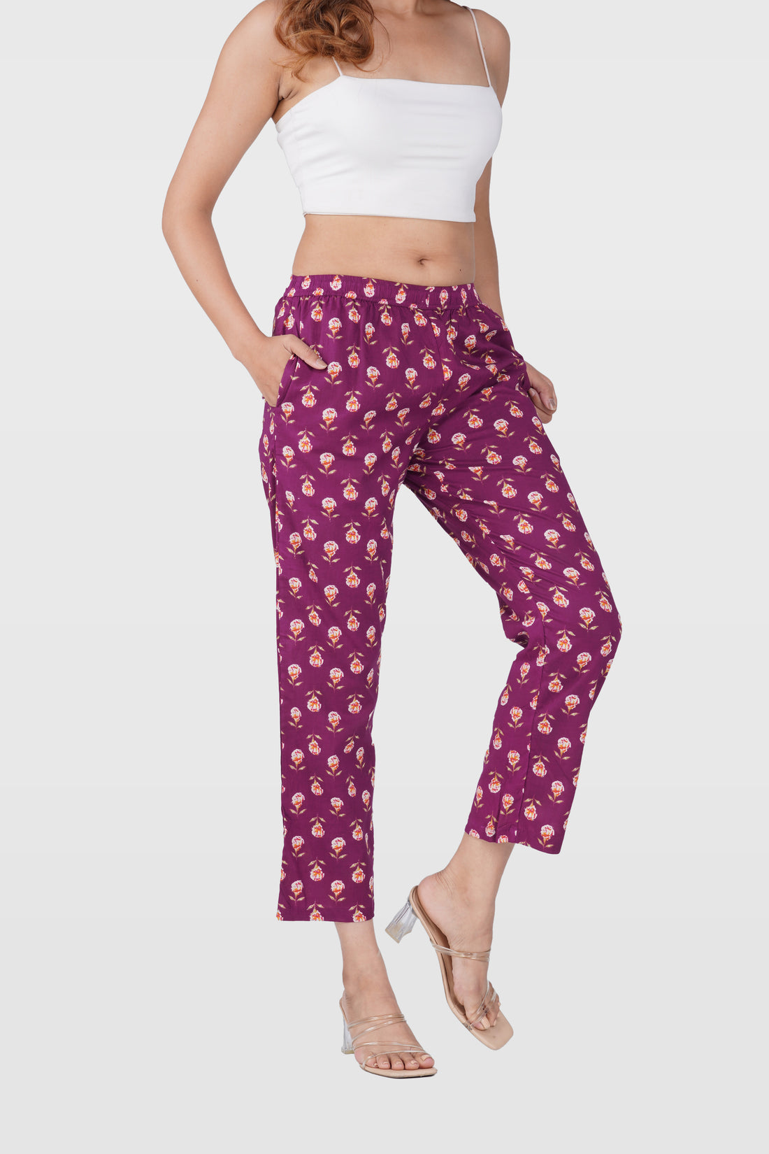 Mulberry Cotton Printed Bottom