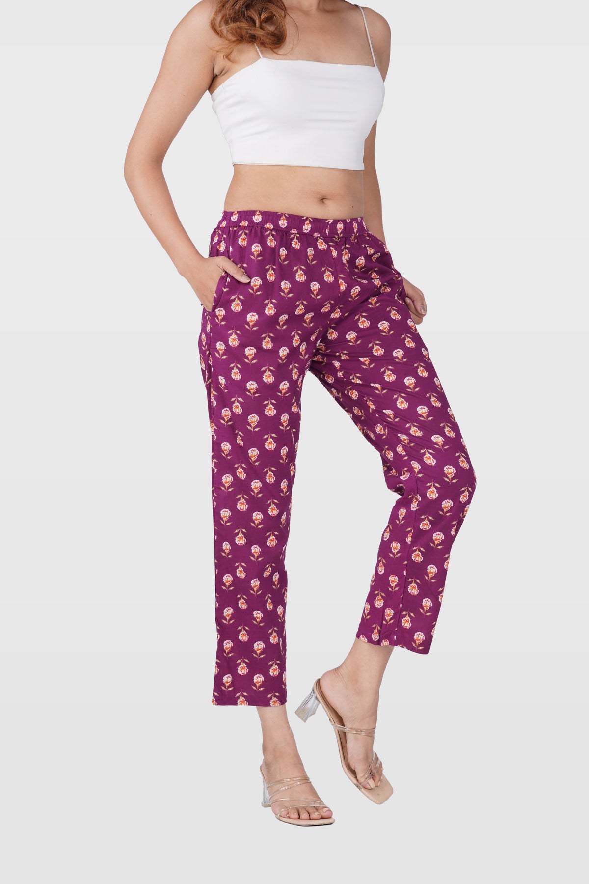 Mulberry Cotton Printed Bottom
