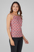 Turkish Rose Cotton Printed Strap Top