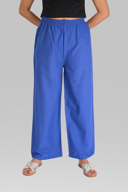 White Cotton Printed Kurta Set