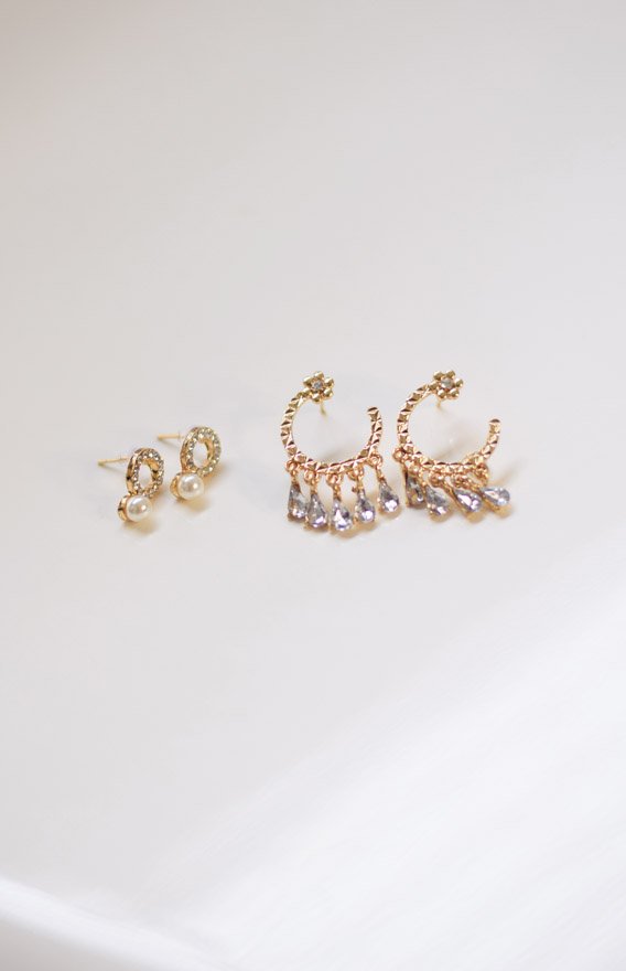 Anya Earrings- Set of two