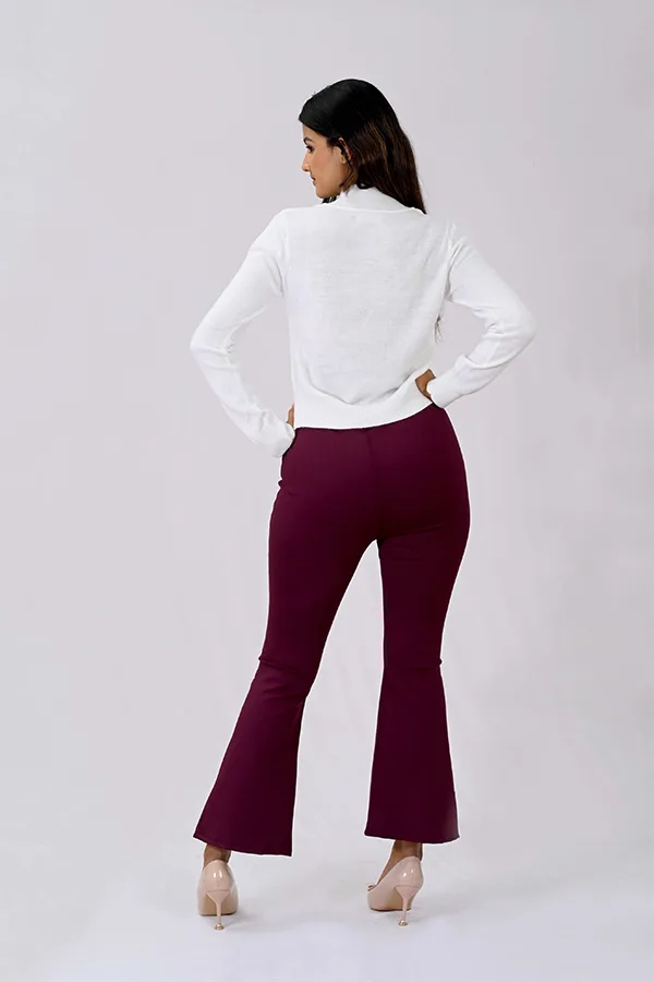Wine Red Trouser Set | dresses online | party dresses, occasion dresses –  Dressesonline.ie | Ci Ci Boutique Ireland